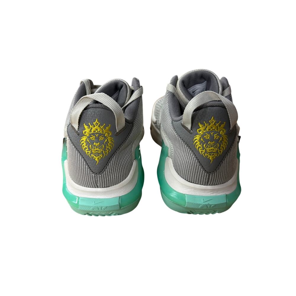 Nike LeBron Witness 7 Flat Pewter Mint 7.5 Basketball Shoes - Picture 4 of 7